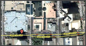View Map to the RPM Head Offices