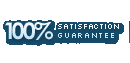 100% SATISFACTION GUARANTEE