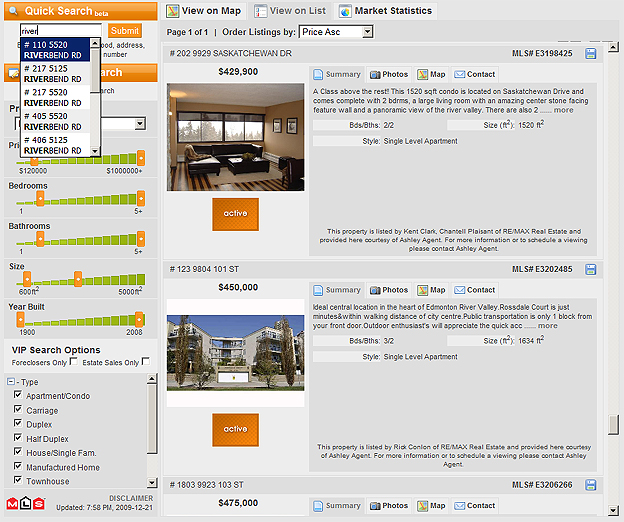 new_mls_search_2 New MLS Search Engine - List View