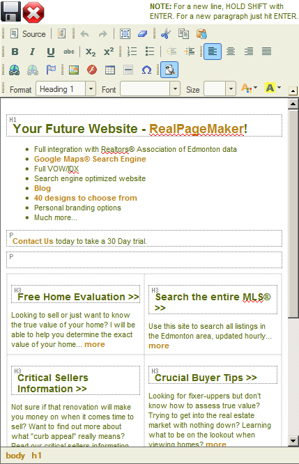 real_estate_website_editor New In-Website Editor